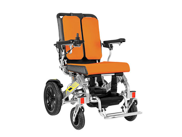 reinforced lightweight folding electric wheelchair ye100 4