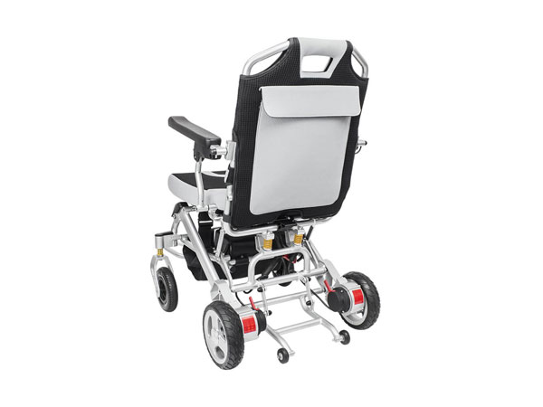 ultra lightweight and compact folding power wheelchair camel lite ye246 2